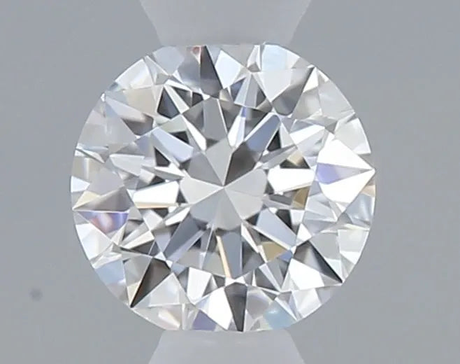 0.19ct Round Natural Diamond (Colour D, Clarity VVS1, Cut EX, GIA Certified)