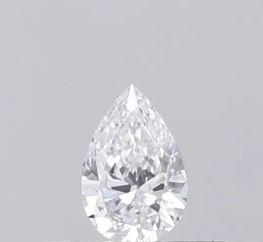 0.20ct Pear Lab Grown Diamond (Colour D, Clarity VVS2, IGI Certified)