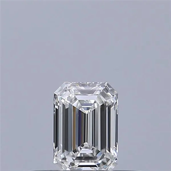 0.22ct Emerald Natural Diamond (Colour D, Clarity VS1, GIA Certified)