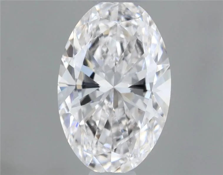 0.41ct Oval Natural Diamond (Colour E, Clarity IF, Cut VG, IGI Certified)