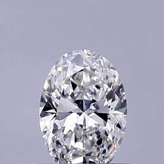0.46ct Oval Lab Grown Diamond (Colour D, Clarity VVS2, IGI Certified)