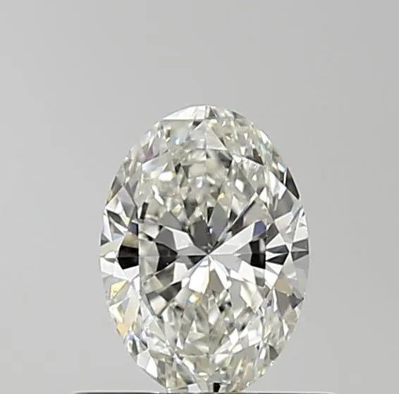 0.51ct Oval Natural Diamond (Colour I, Clarity SI2, GIA Certified)