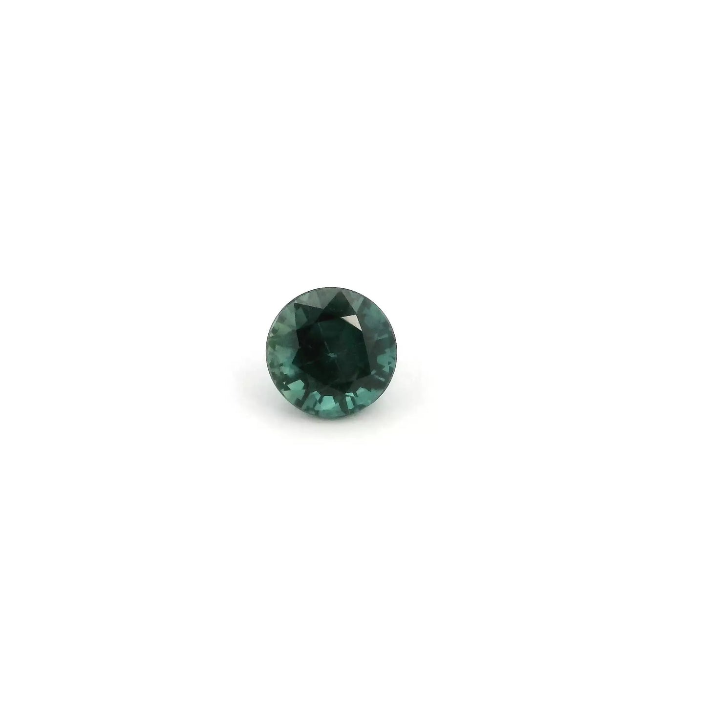 0.57ct Round Natural Sapphire (Colour Blue, Clarity Slightly Included, Cut Faceted)