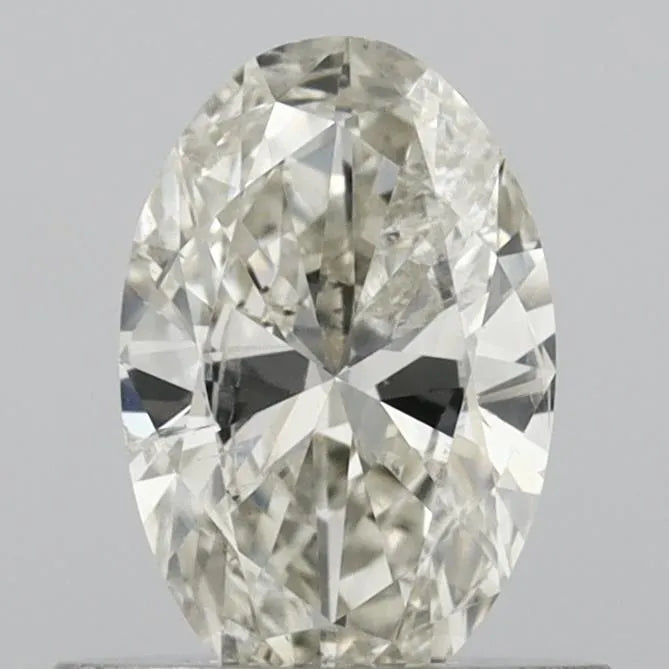 0.60ct Oval Natural Diamond (Colour I, Clarity SI2, Cut VG, IGI Certified)
