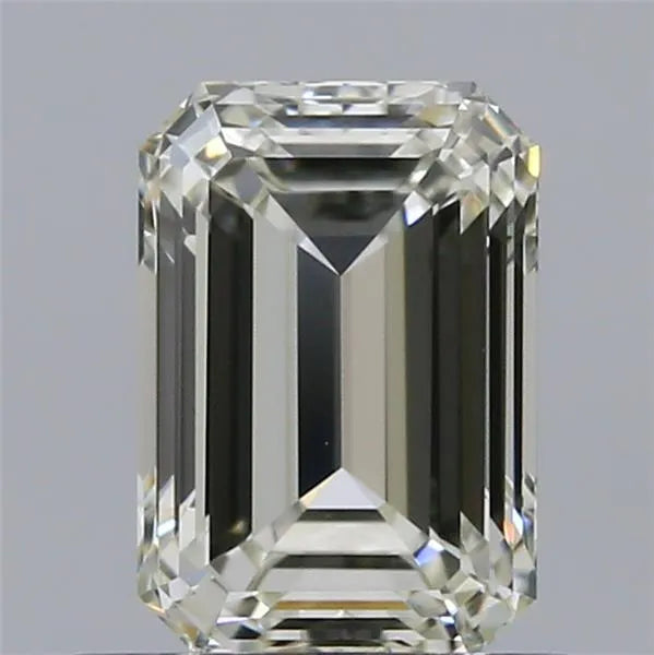 0.70ct Emerald Natural Diamond (Colour K, Clarity SI1, GIA Certified)