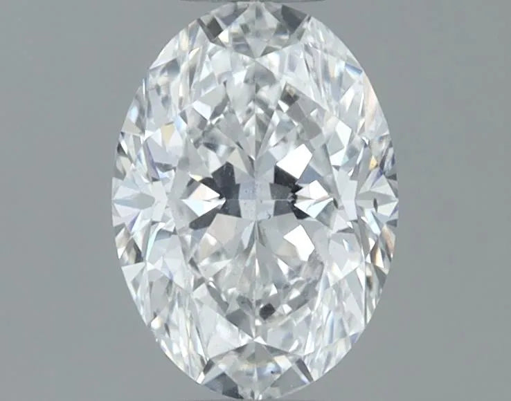 0.70ct Oval Natural Diamond (Colour F, Clarity SI2, Cut GD, GIA Certified)