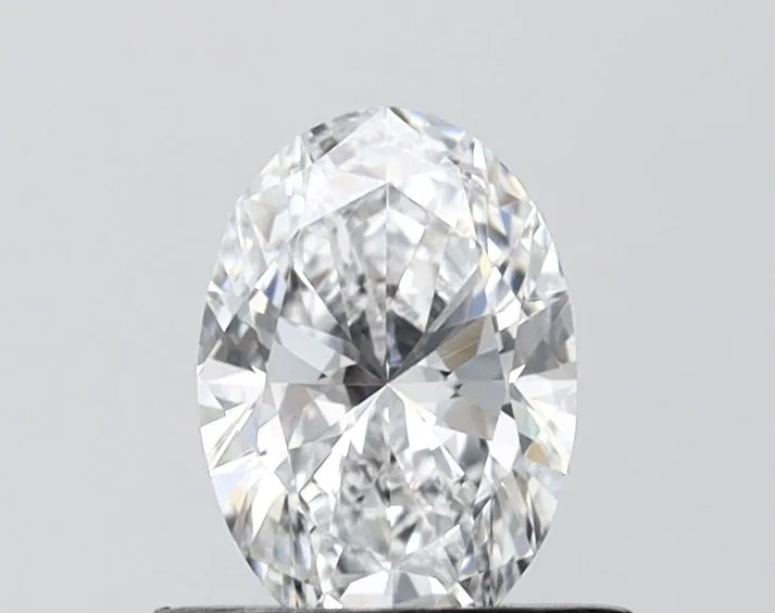 0.75ct Oval Lab Grown Diamond (Colour D, Clarity VVS1, IGI Certified)