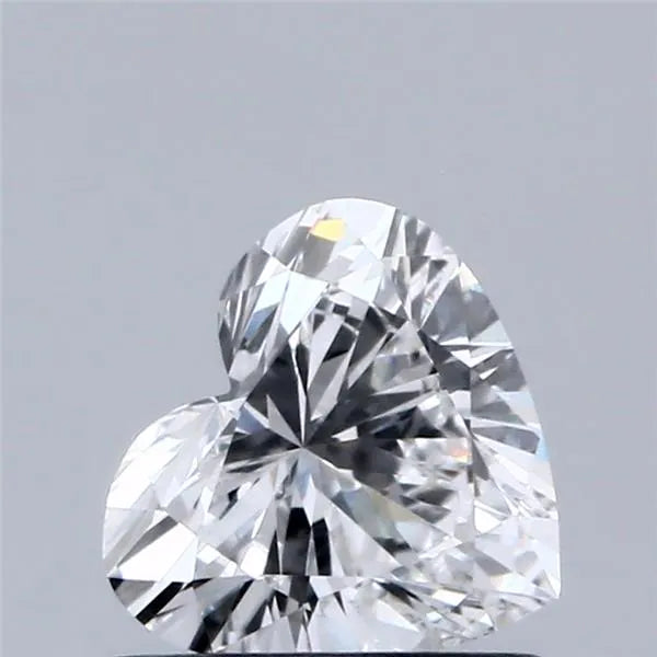 0.77ct Heart Lab Grown Diamond (Colour D, Clarity VVS2, IGI Certified)