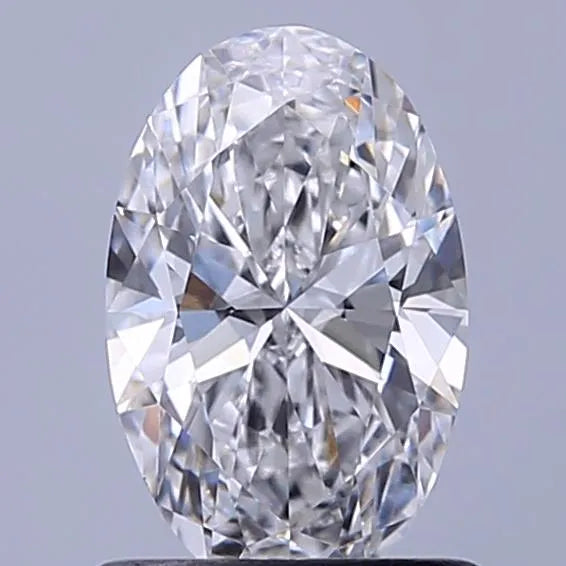 0.84ct Oval Lab Grown Diamond (Colour D, Clarity VVS1, IGI Certified)