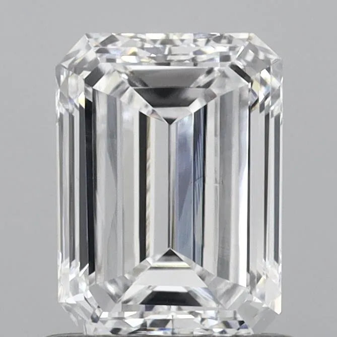 0.90ct Emerald Lab Grown Diamond (Colour D, Clarity VVS2, IGI Certified)