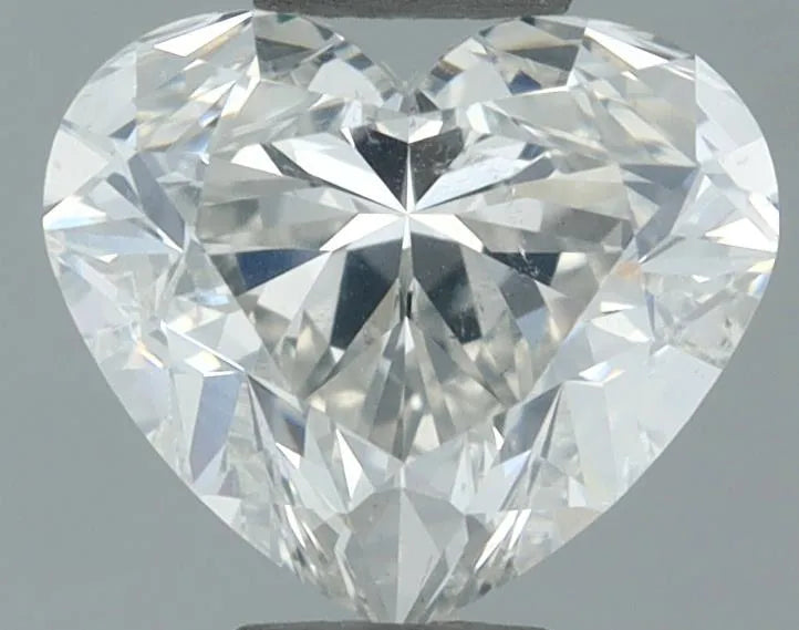0.90ct Heart Natural Diamond (Colour G, Clarity SI1, Cut VG, IGI Certified)