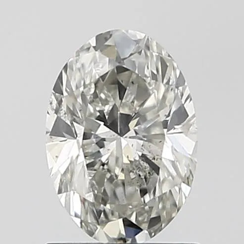 1.07ct Oval Natural Diamond (Colour I, Clarity SI2, Cut GD, IGI Certified)