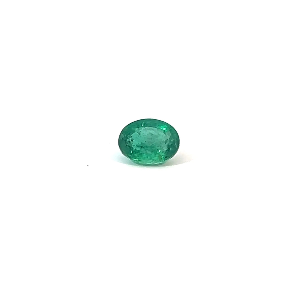 1.11ct Oval Natural Emerald (Colour Green, Clarity Slightly Included, Cut Faceted)