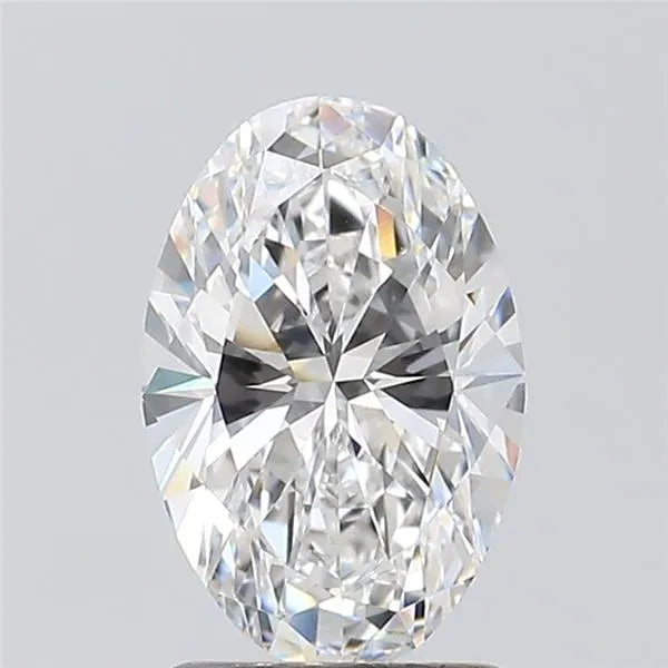 1.50ct Oval Lab Grown Diamond (Colour D, Clarity IF, IGI Certified)