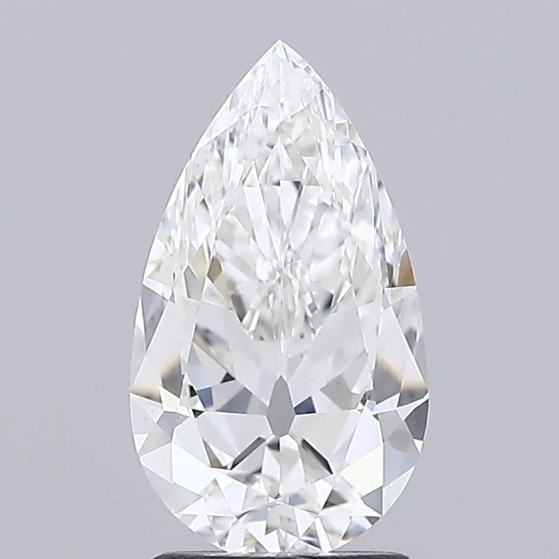 1.89ct Pear Lab Grown Diamond (Colour F, Clarity VS1, IGI Certified)