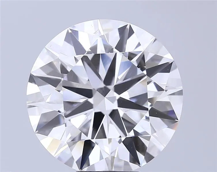 10.00ct Round Lab Grown Diamond (Colour F, Clarity VVS2, Cut EX, IGI Certified)