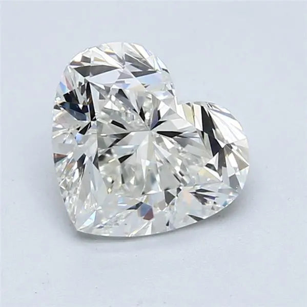2.01 ct Heart Natural Diamond H VS2 GIA Certified – Diament Expert Brand, Perfect for Engagement Rings and Jewelry