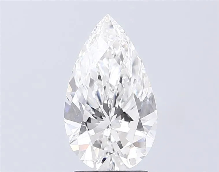 2.00ct Pear Lab Grown Diamond (Colour D, Clarity VS2, IGI Certified)