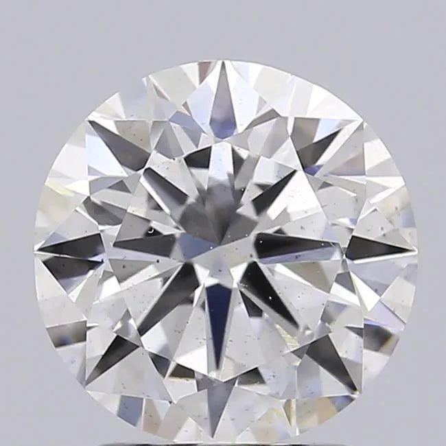 2.00ct Round Lab Grown Diamond (Colour E, Clarity SI1, Cut VG, IGI Certified)