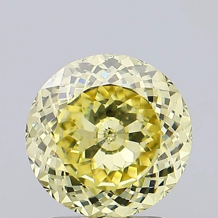 2.01ct Round Lab Grown Diamond (Colour Fancy Intense Pink, Clarity VS1, Cut EX, IGI Certified)