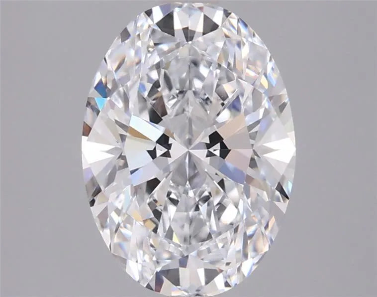 2.16ct Oval Lab Grown Diamond (Colour D, Clarity VVS1, IGI Certified)