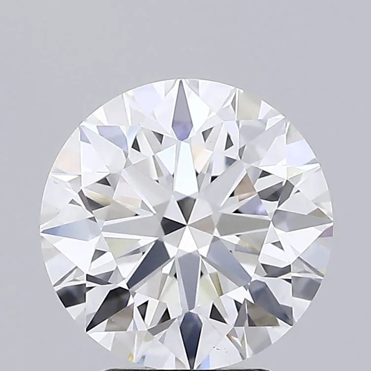 2.25ct Round Lab Grown Diamond (Colour D, Clarity VVS2, Cut ID, IGI Certified)