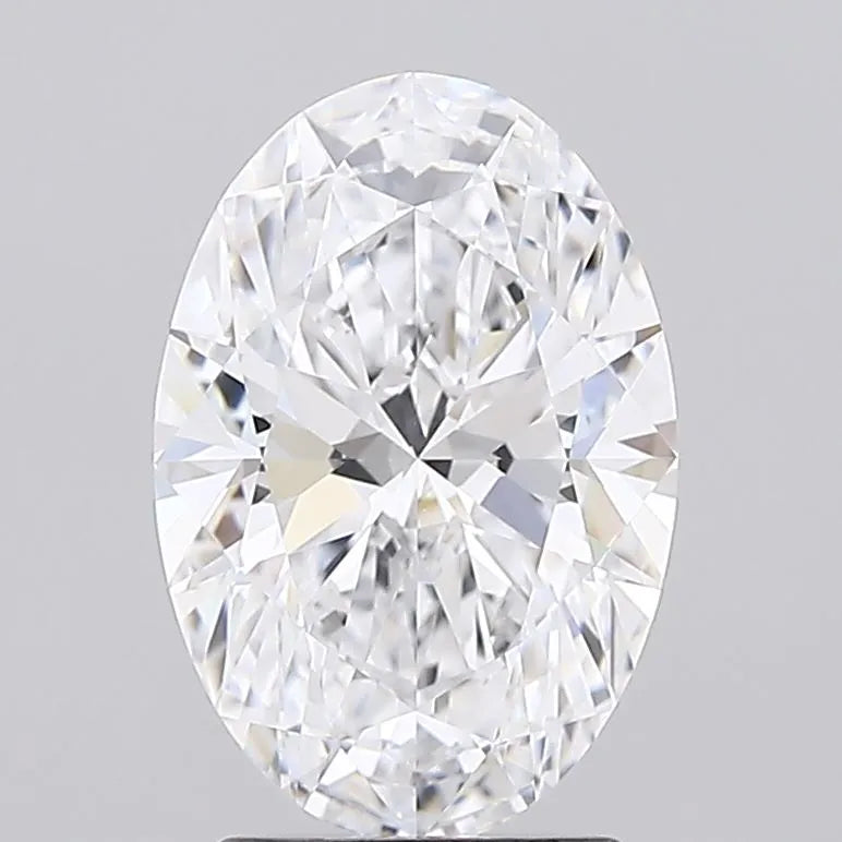 2.29ct Oval Lab Grown Diamond (Colour D, Clarity FL, Cut EX, GIA Certified)