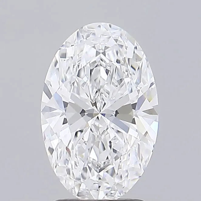 2.40ct Oval Lab Grown Diamond (Colour D, Clarity IF, IGI Certified)