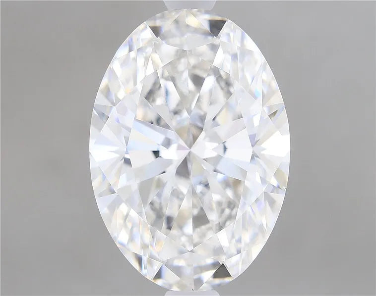 2.50ct Oval Lab Grown Diamond (Colour F, Clarity VVS2, IGI Certified)