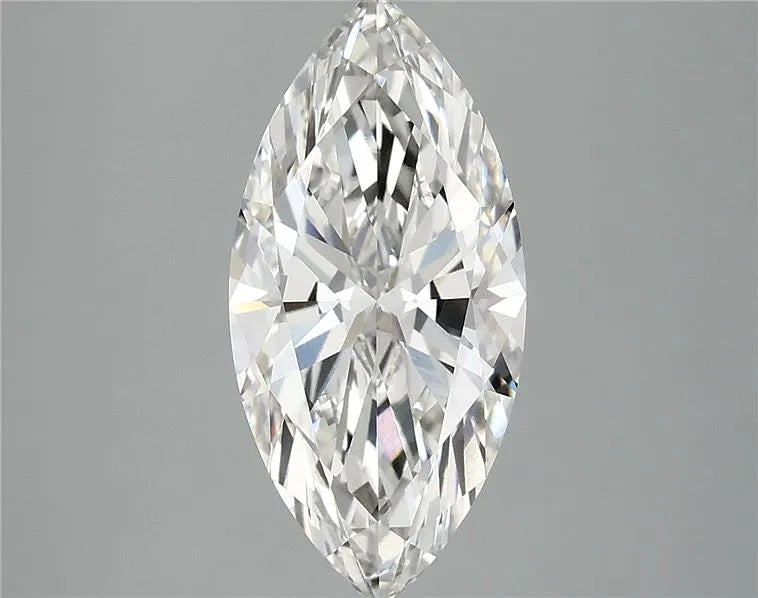 2.82ct Marquise Lab Grown Diamond (Colour G, Clarity VVS2, IGI Certified)