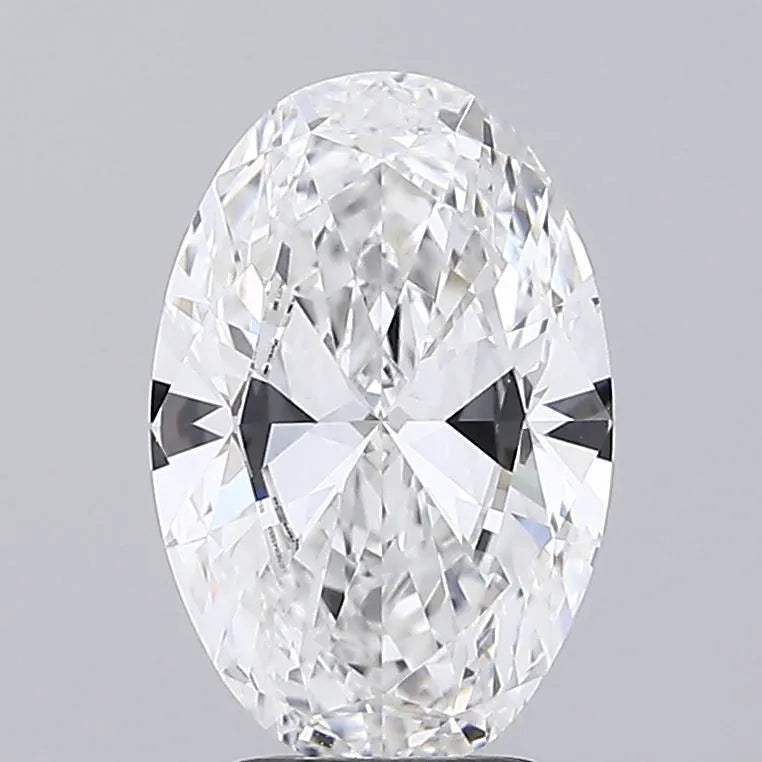 2.96ct Oval Lab Grown Diamond (Colour E, Clarity VVS2, IGI Certified)