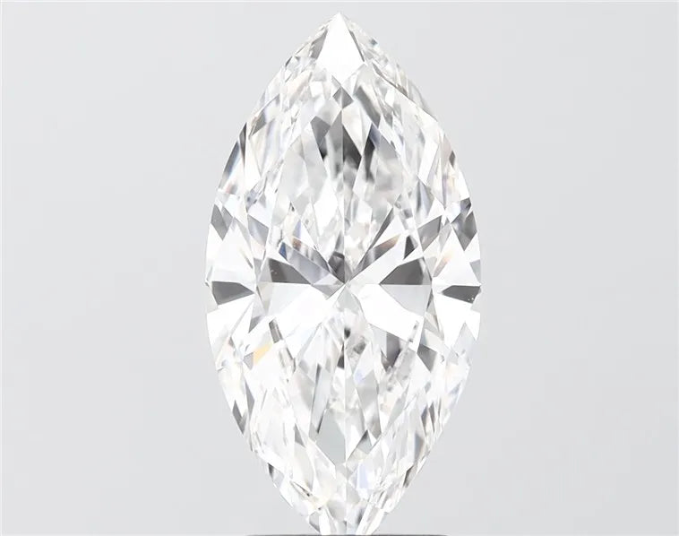 3.16ct Marquise Lab Grown Diamond (Colour E, Clarity VVS2, IGI Certified)