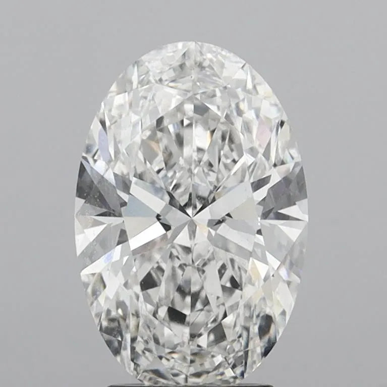 3.53ct Oval Lab Grown Diamond (Colour F, Clarity VVS2, IGI Certified)