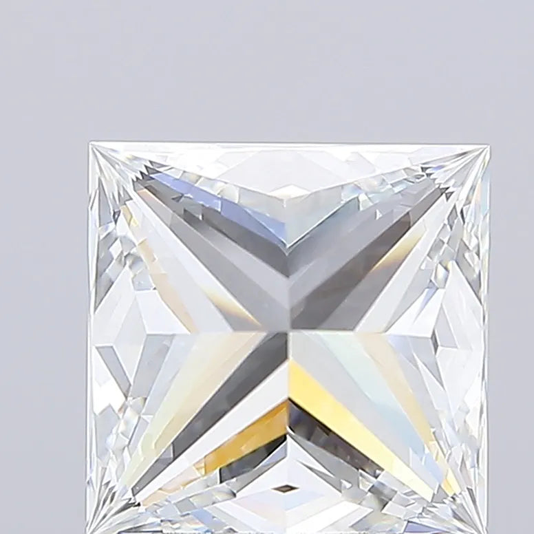 3.54ct Princess Lab Grown Diamond (Colour E, Clarity VVS2, IGI Certified)