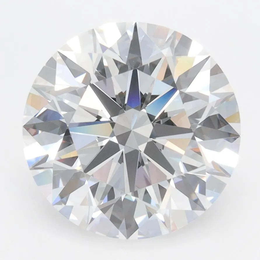4.08ct Round Lab Grown Diamond (Colour D, Clarity IF, Cut ID, IGI Certified)