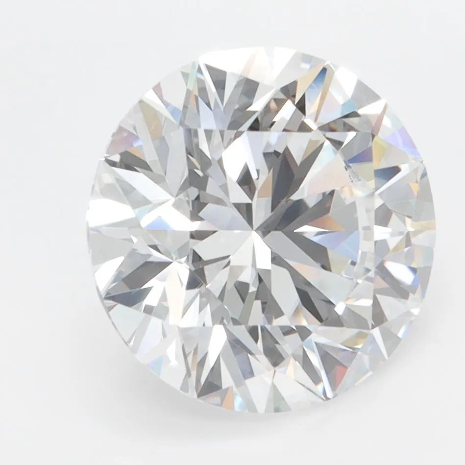 4.10ct Round Lab Grown Diamond (Colour D, Clarity IF, Cut ID, IGI Certified)
