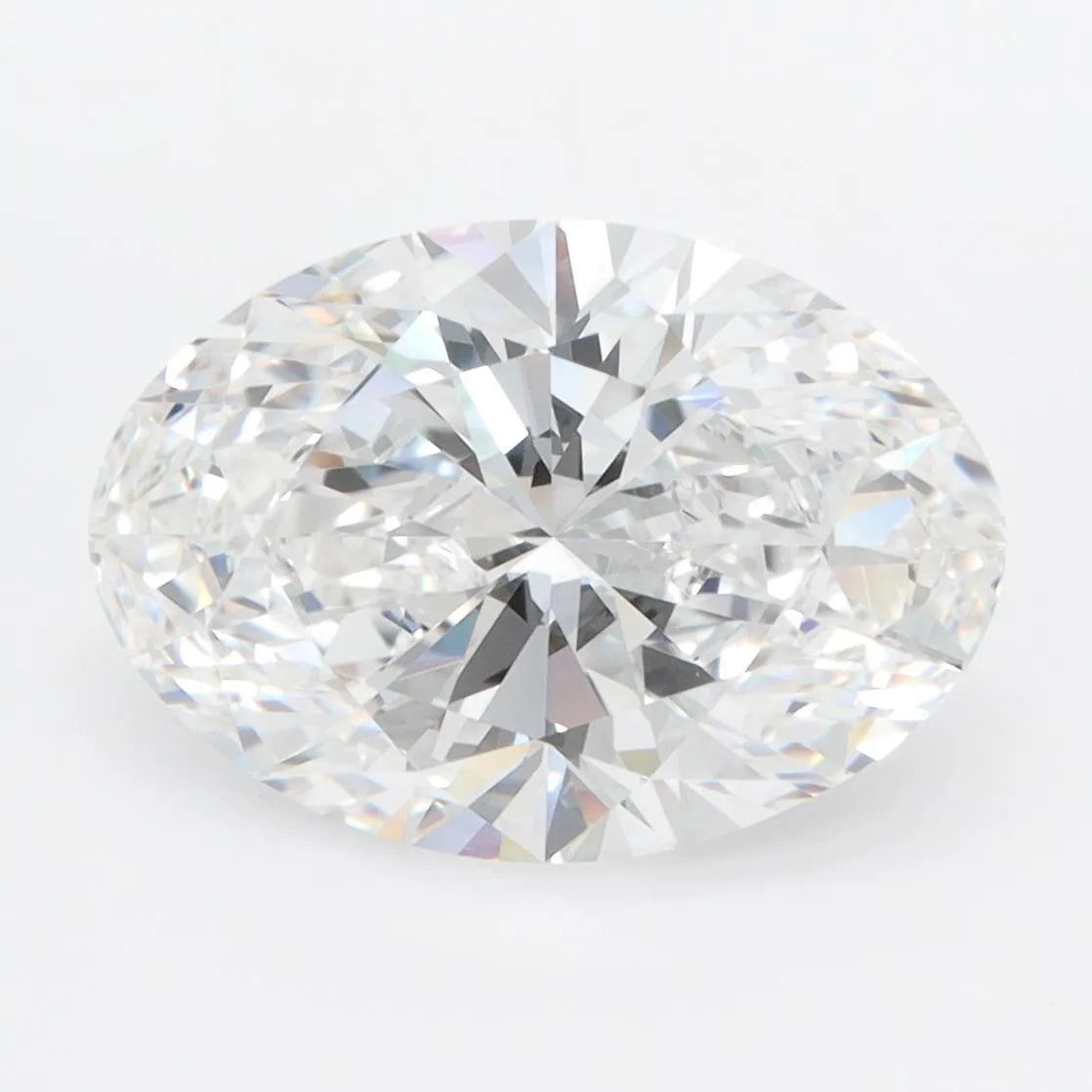 4.67ct Oval Lab Grown Diamond (Colour E, Clarity VVS1, IGI Certified)