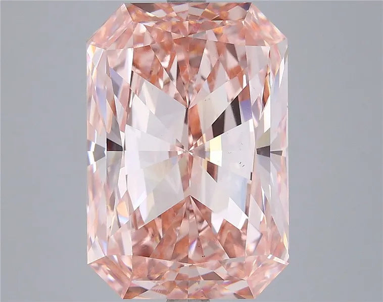8.03ct Radiant Lab Grown Diamond (Colour Fancy Vivid Pink, Clarity VS2, IGI Certified)