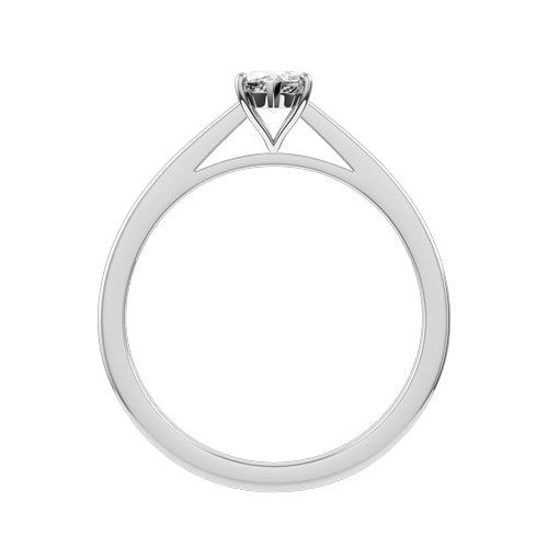 Marquise Lab-grown Diamond Bridal Ring — front