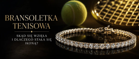 bransoletka tenisowa z diamentami