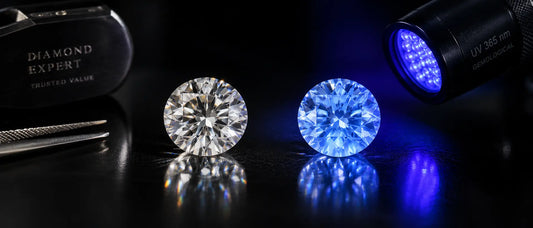 fluorescencja diamentu