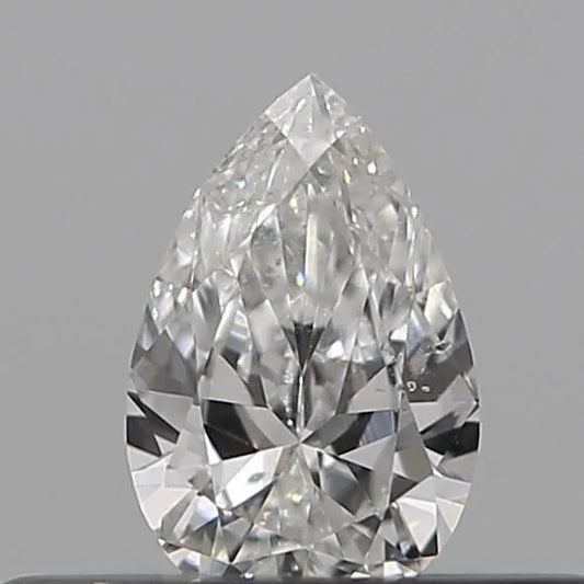 0.06ct Pear Natural Diamond (Colour H, Clarity SI2, Cut VG, IGI Certified)