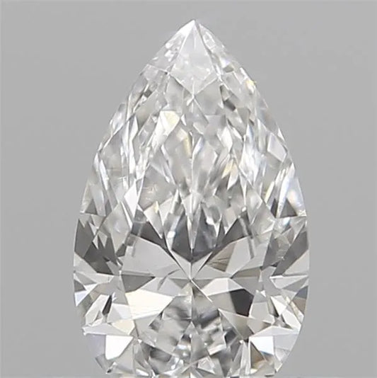 0.07ct Pear Natural Diamond (Colour E, Clarity VS2, Cut VG, IGI Certified)