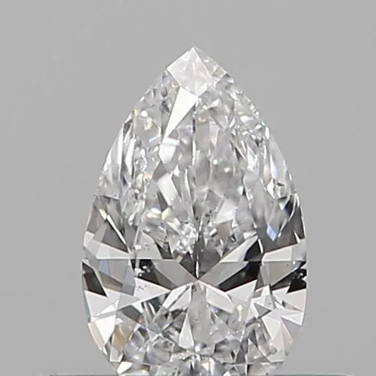 0.09ct Pear Natural Diamond (Colour D, Clarity SI2, Cut VG, IGI Certified)