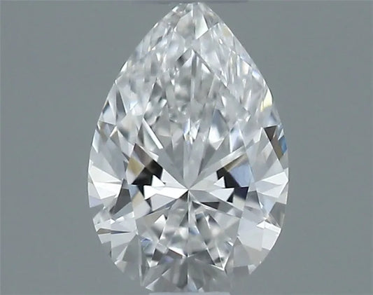 0.15ct Pear Natural Diamond (Colour D, Clarity IF, Cut VG, IGI Certified)