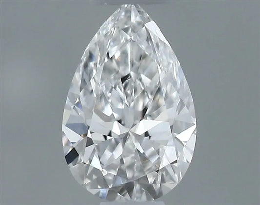 0.15ct Pear Natural Diamond (Colour D, Clarity VVS1, Cut VG, IGI Certified)