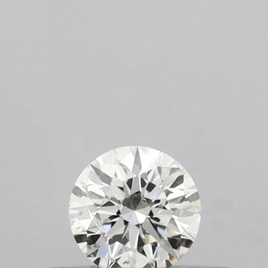 0.17ct Round Natural Diamond (Colour F, Clarity SI2, Cut EX, IGI Certified)
