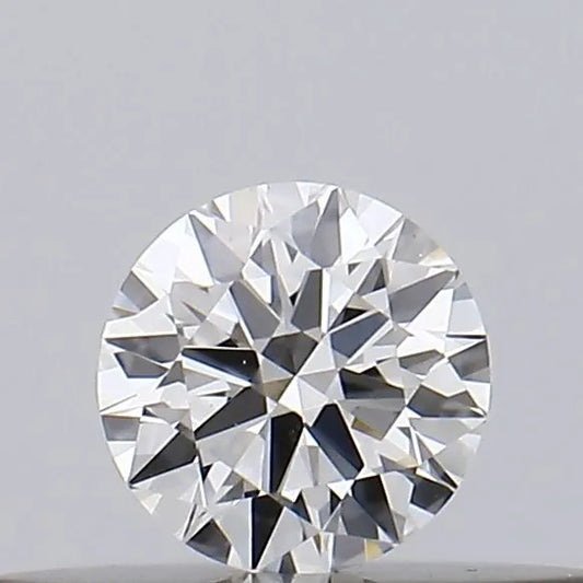 0.17ct Round Natural Diamond (Colour H, Clarity VS2, Cut EX, GIA Certified)