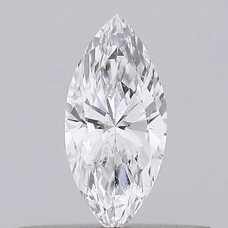 0.18ct Marquise Natural Diamond (Colour D, Clarity SI2, GIA Certified)