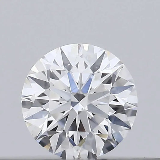 0.18ct Round Natural Diamond (Colour D, Clarity VS2, Cut EX, GIA Certified)
